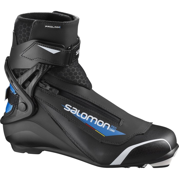 фото Лыжные ботинки salomon pro combi prolink унисекс, размер 9