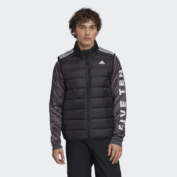 фото Пуховый жилет adidas ess down vest мужской, размер 52-54