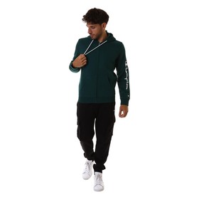 

Толстовка Champion Legacy American Classics Hooded Full Zip Sweatshirt мужская, размер 50-52 (214745-GS502)