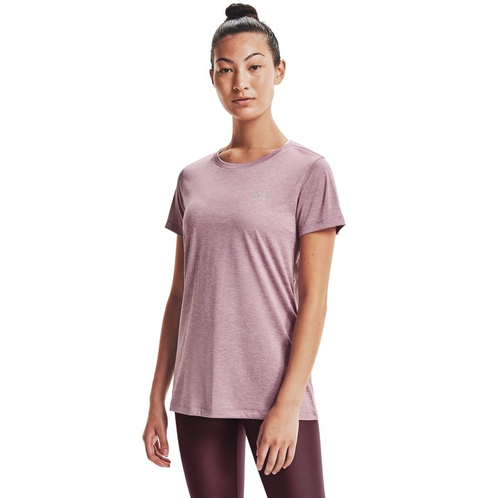 фото Футболка under armour tech ssc - twist tee-shirt женская, размер 44-46
