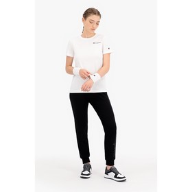 

Футболка Champion Legacy American Classics Crewneck T-Shirt женская, размер 40-42 (113225-WW001)