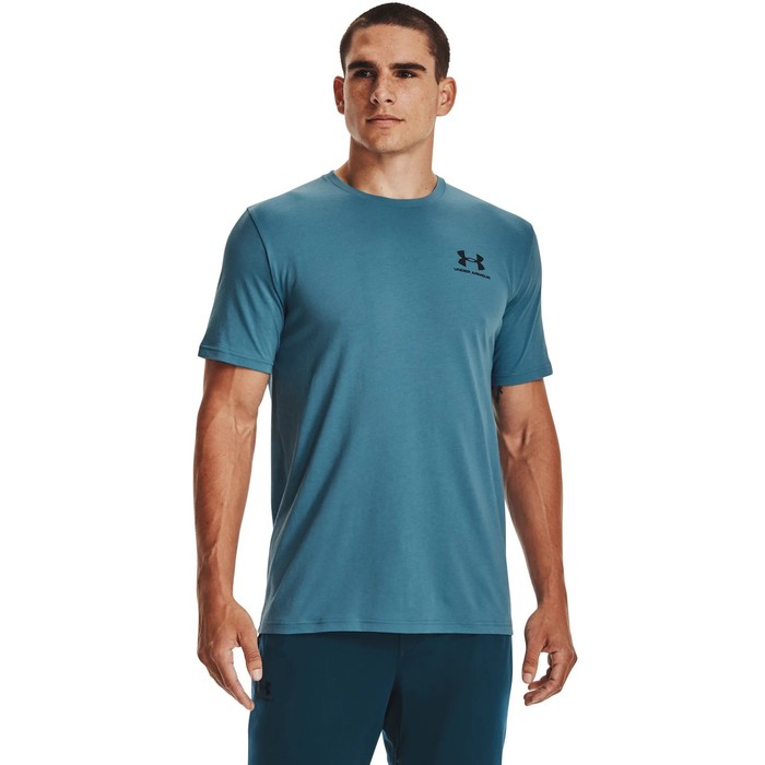 фото Футболка under armour sportstyle lc ss мужская, размер 50-52