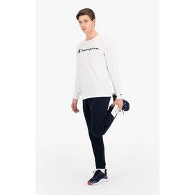 

Футболка Champion Legacy American Classics Crewneck Long Sleeve T-Shirt мужская, размер 46-48 (214748-WW001)