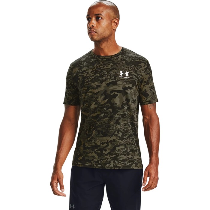 фото Футболка under armour abc camo ss мужская, размер 52-54