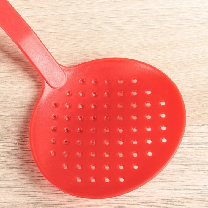 Шумовка 32 см "Радуга", цвета МИКС