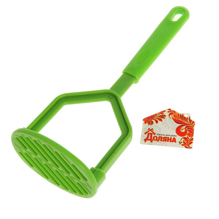 Картофелемялка 26 см "Радуга", цвета МИКС