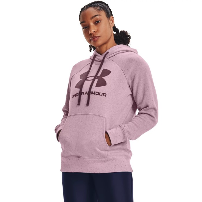 фото Худи under armour rival fleece logo hoodie женское, размер 44-46