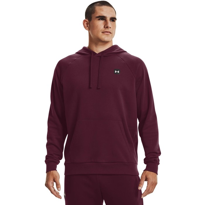 фото Худи under armour rival fleece hoodie мужское, размер 50-52