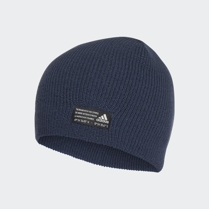 фото Шапка adidas perf beanie мужская, размер 60-62