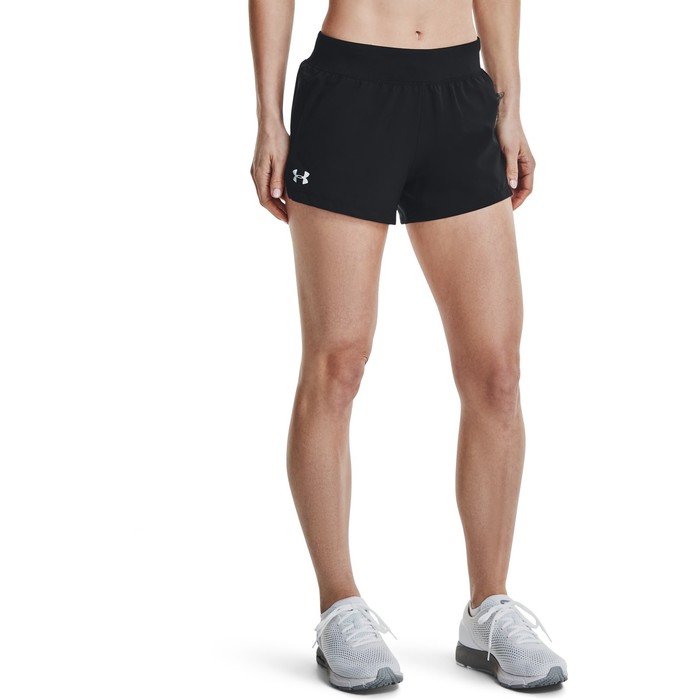 фото Шорты under armour launch sw 3'' short женские, размер 44-46