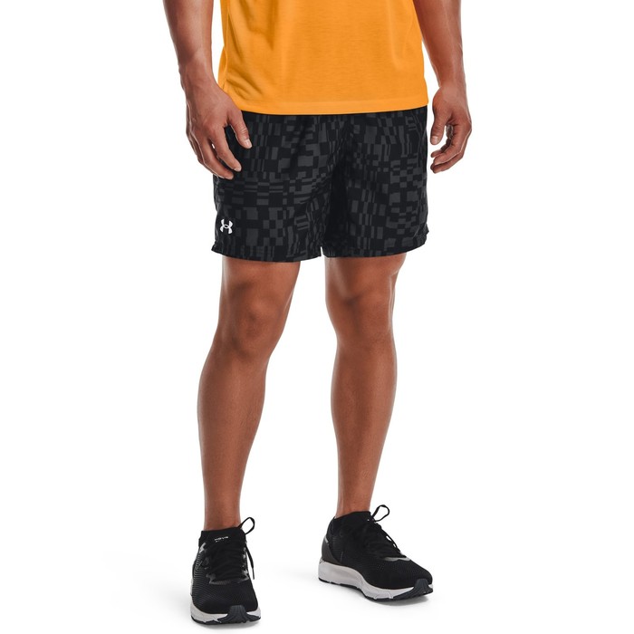 фото Шорты under armour speed stride print short мужские, размер 48-50