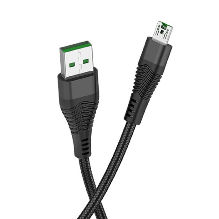 

Кабель Hoco U53, USB - microUSB, 4 А, 1.2 м, черный
