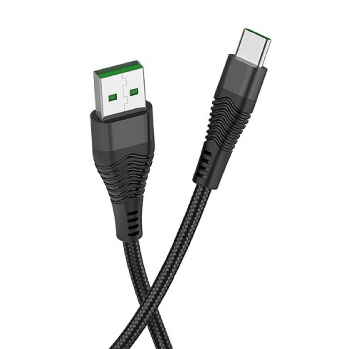 

Кабель Hoco U53, USB - Type-C, 5 А, 1.2 м, черный