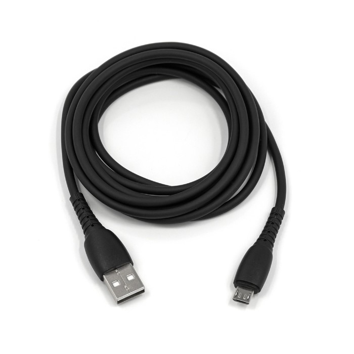 

Кабель BYZ BC-026m, USB - microUSB, 5 А, 2 м, черный