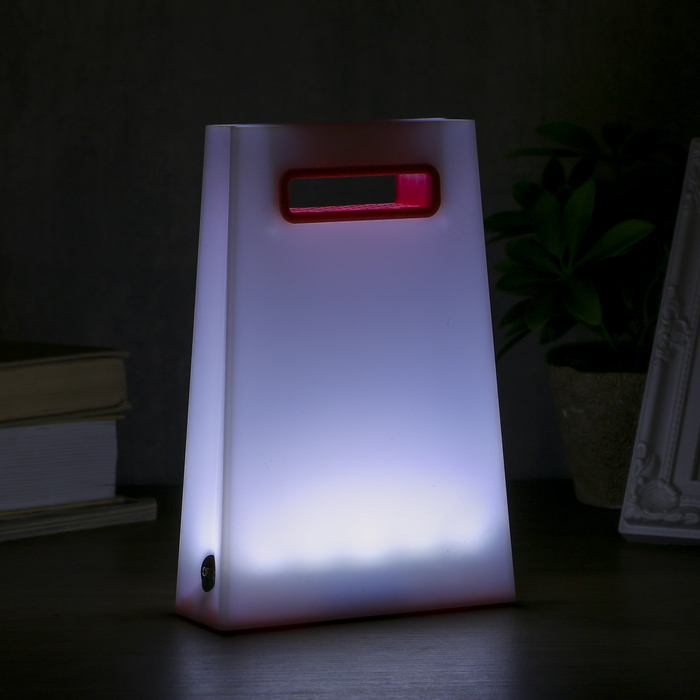 Ночник "Пакетик розовый"