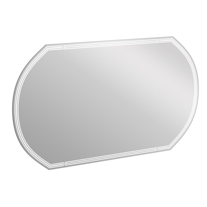 

Зеркало Cersanit LED 090 design 120x70 см, с подсветкой, с антизапотеванием, овальное