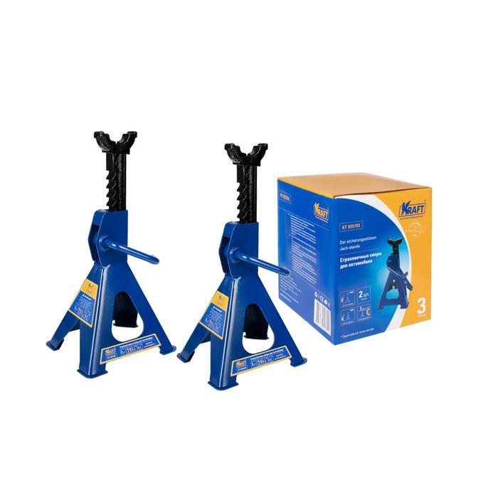 

Опора страховочная KRAFT KT 835702, 3 т, 267-432 мм