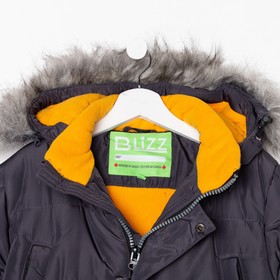 

Парка для мальчика, цвет серый, рост 152 см