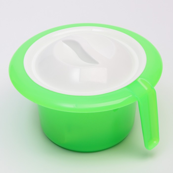 Горшок туалетный детский «Кроха», цвет зеленый