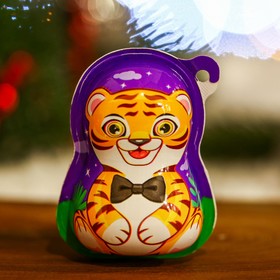 

Печенье «Тигры» с шоколадной пастой и игрушкой, яйцо-сюрприз, 15 г