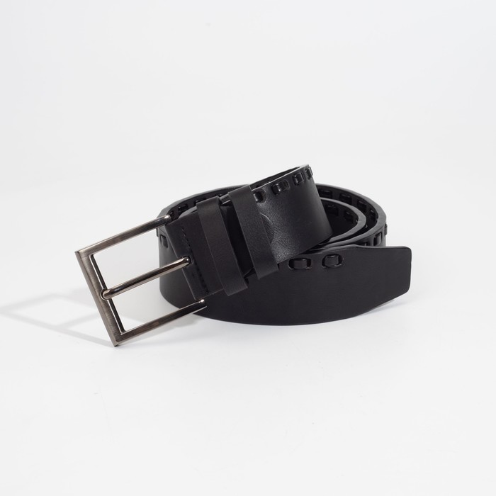 

Ремень, ширина 4,5 см, винт, пряжка металл, цвет чёрный