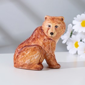 

Сувенир "Медведица", ярославская майолика, h=10 см