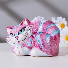 

Сувенир "Чеширский кот", ярославская майолика, h=10