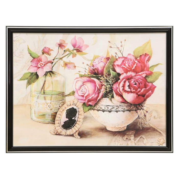 

Картина "Цветы" 30х40 (33*43) см
