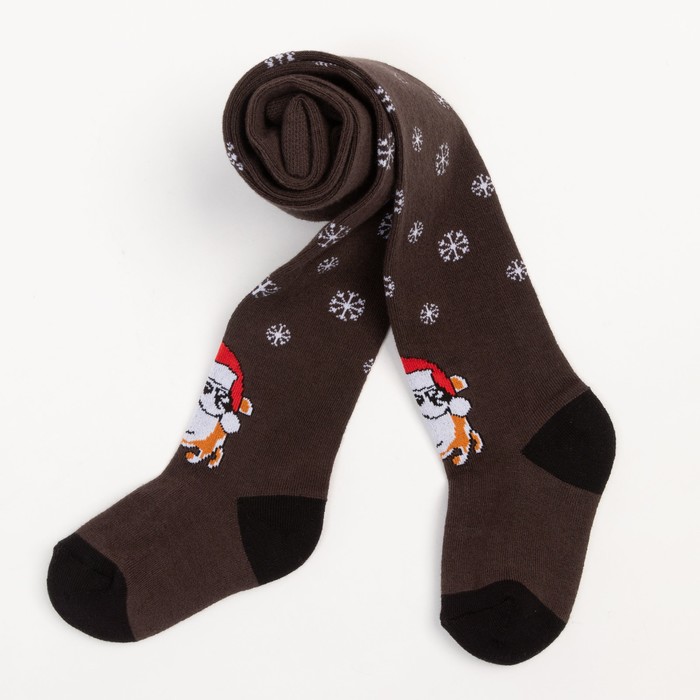 

Колготки детские, цвет коричневый, рост 128-134 см