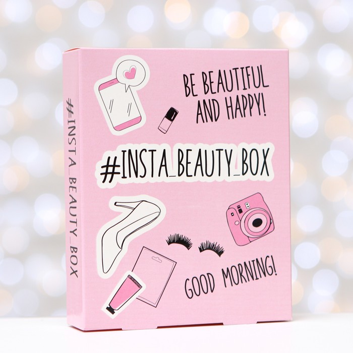 Косметический набор Insta Beauty Box (маска + крем + патчи)