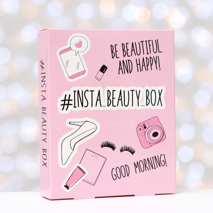 фото Косметический набор insta beauty box: маска для лица + крем-сияние для лица + патчи fitoкосметик