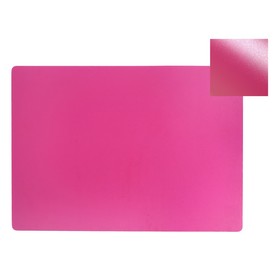 Накладка на стол пластиковая А4, 339 х 244 мм, 500 мкм, тонированная, розовая Ош