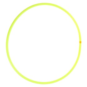 Обруч флуоресцентный d=60, цвет лимонный Ош