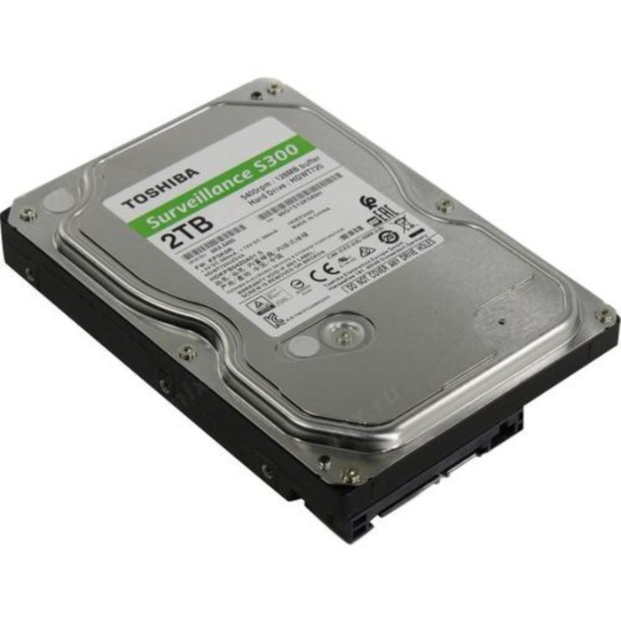 

Жесткий диск Toshiba HDWT720UZSVA Surveillance S300, 2 Тб, SATA-III, 3.5"