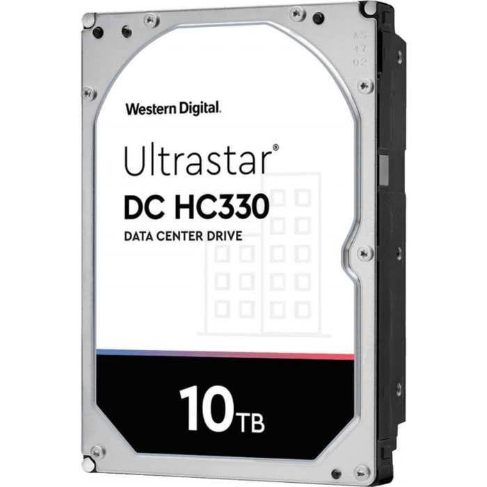 фото Жесткий диск wd original 0b42266 wus721010ale6l4 ultrastar dc hc330e, 10 тб, sata-iii, 3.5" 758720 western digital