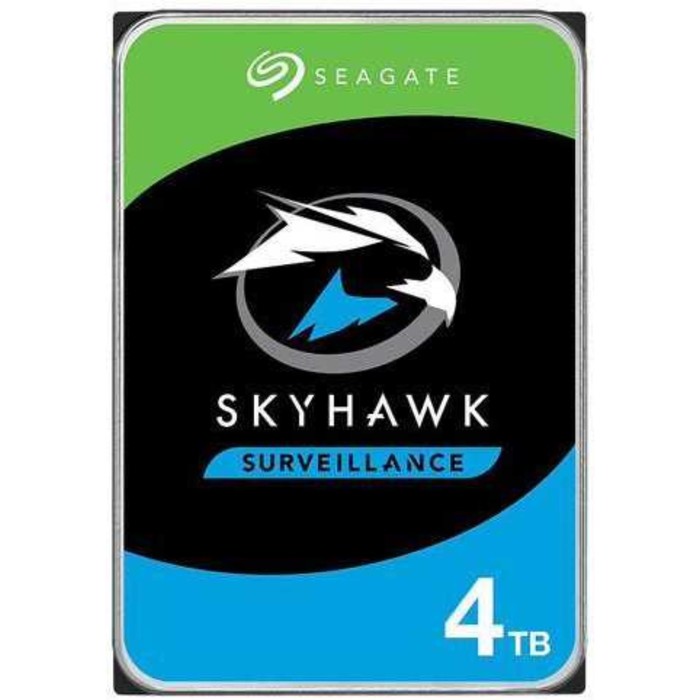 фото Жесткий диск seagate original st4000vx013 video skyhawk, 4 тб, sata-iii, 3.5"