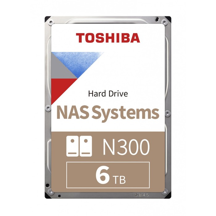 фото Жесткий диск toshiba hdwg460uzsva nas n300, 6 тб, sata-iii, 3.5"