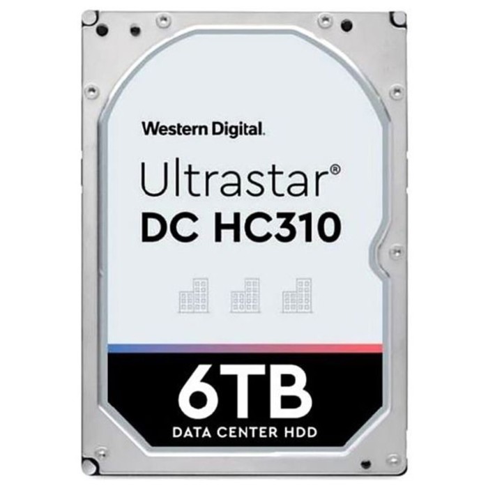 Жесткий диск WD Original 0B36047 HUS726T6TAL5204 Ultrastar DC HC310, 6 Тб, SAS 3.0, 3.5