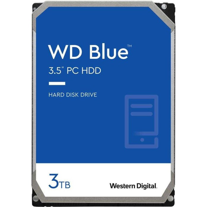 фото Жесткий диск wd original wd30ezaz blue, 3 тб, sata-iii, 3.5" western digital