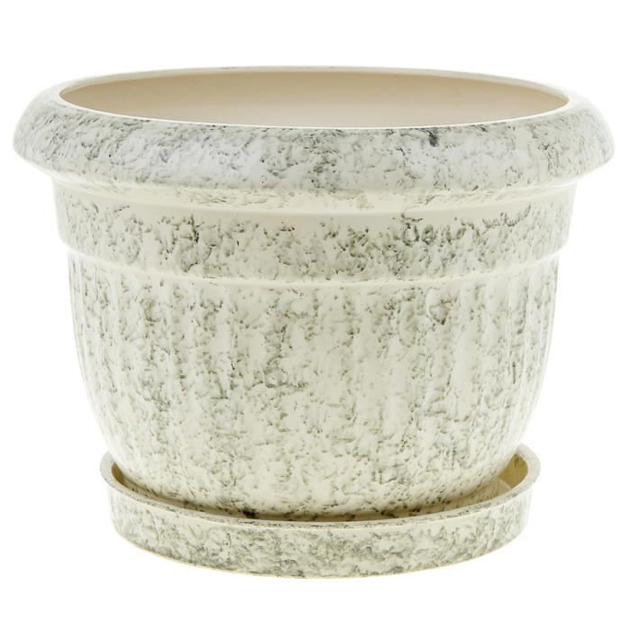 Кашпо "Ботаник" мрамор, 11 л