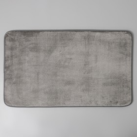 Коврик SAVANNA Memory foam, 50×80 см, цвет серый