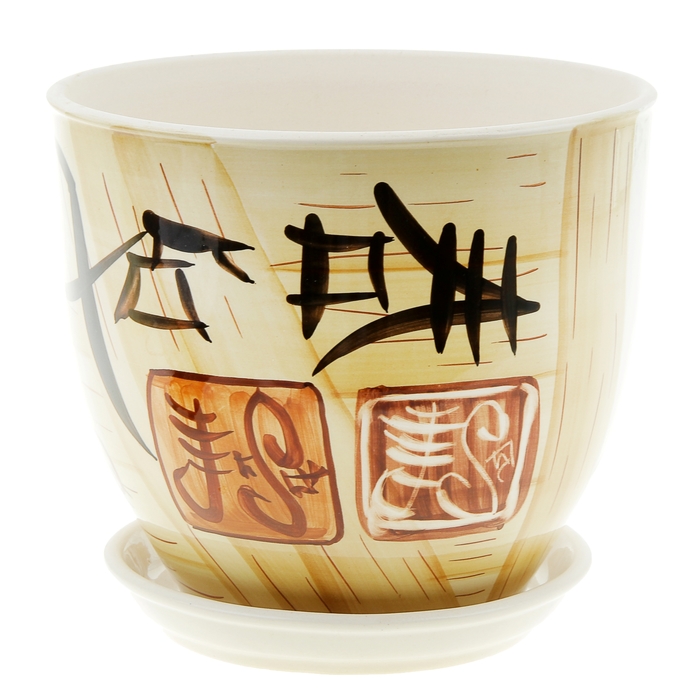 Кашпо "Виктор" иероглифы, 4 л