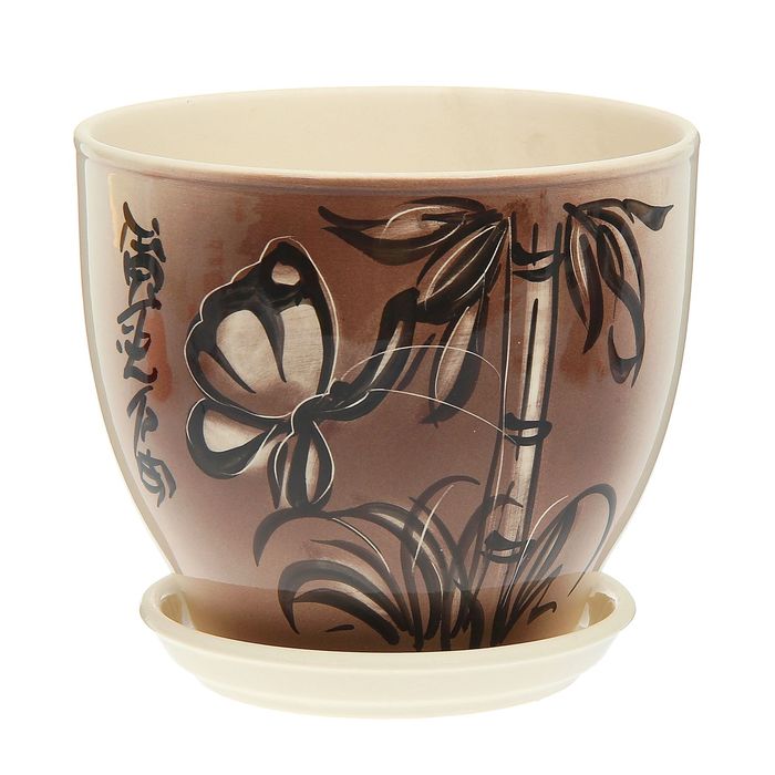 Кашпо "Виктор" бабочка, 4 л