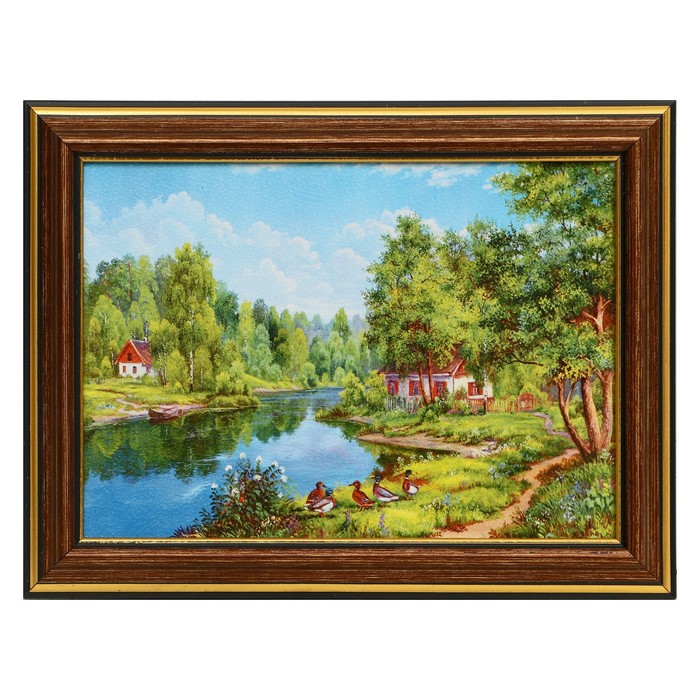 

Картина "На тропинке" 13х18(16х21) см МИКС
