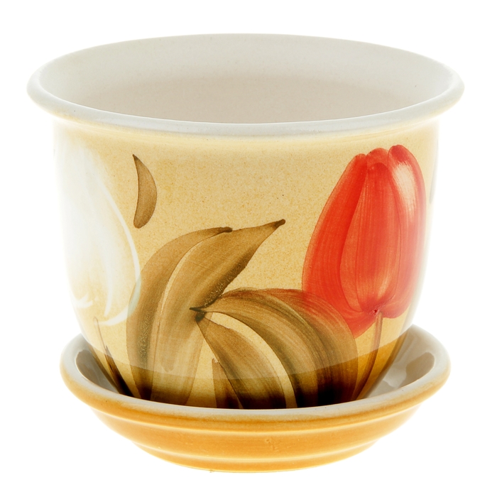 Кашпо "Классик" тюльпан, 0,5 л