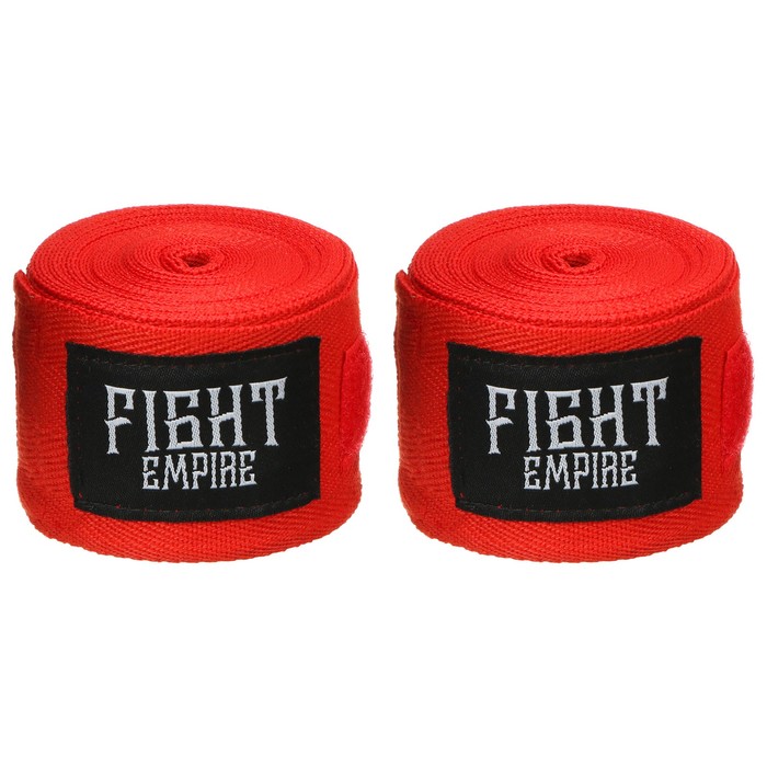 Бинт боксёрский FIGHT EMPIRE 5 м, цвет красный