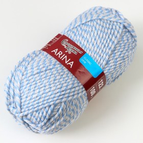 

Пряжа Arina (АринаПШ) 50% шерсть, 50% акрил 123м/100гр мозаика 751А (11807)
