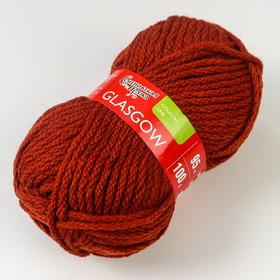 

Пряжа Glasgow (Глазго) 50% шерсть англ кроссбред, 50% акрил 95м/100гр террак_v2 (70015)