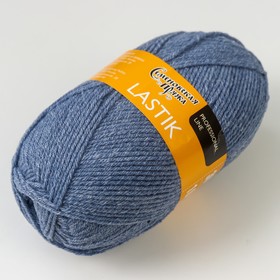 

Пряжа Lastik (Ластик)28% имп.мер.шерсть,69%акрил,3% эластан 365м/100гр син.св.мел_v2 (72037)