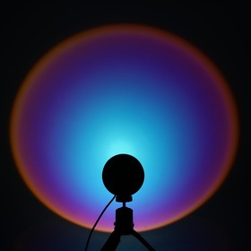 Лампа атмосферная 'Радуга', 7Вт, от USB, 5В Ош